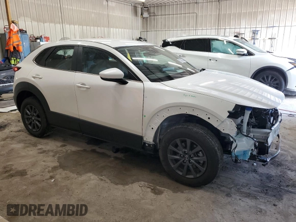 2024 Mazda CX-30 S with VIN 3MVDMBAM4RM711258, listed as a Copart auction lot 57393845 with 6,358 mi miles and Salvage title. Bid and sale history available at DreamBid. Image 4.