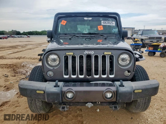 2017 Jeep Wrangler Sahara with VIN 1C4AJWBG4HL670837, listed as a Copart auction lot 60639525 with 153,049 mi miles and Salvage title. Bid and sale history available at DreamBid. Image 5.