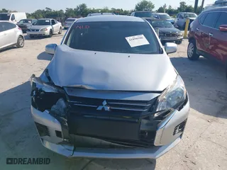 2022 Mitsubishi Mirage G4 ES with VIN ML32FUFJXNHF02043, listed as a IAAI auction lot 41898586 with 52,047 mi miles. Bid and sale history available at carsss.com. Image 12.