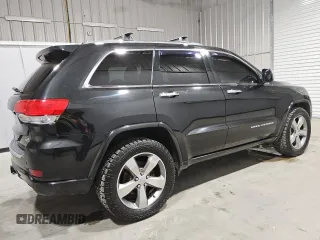 2014 Jeep Grand Cherokee Overland with VIN 1C4RJFCGXEC153250, listed as a Copart auction lot 51327195 with 132,282 mi miles and Clean Title. Bid and sale history available at DreamBid. Image 3.