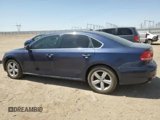 2012 Volkswagen Passat SE with VIN 1VWBP7A3XCC065461, listed as a Copart auction lot 61854385 with 214,225 mi miles and Salvage title. Bid and sale history available at DreamBid. Image 2.