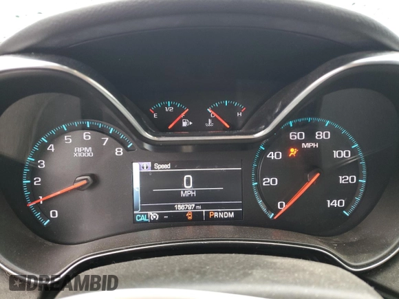 2015 Chevrolet Impala LT with VIN 1G1125S32FU125143, listed as a Copart auction lot 54692315 with 156,797 mi miles and Non Repairable. Bid and sale history available at DreamBid. Image 9.