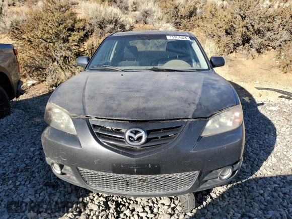 2005 Mazda 3 s with VIN JM1BK123251254858, listed as a Copart auction lot 75964624 with 220,032 mi miles and Clean Title. Bid and sale history available at carsss.com. Image 5.