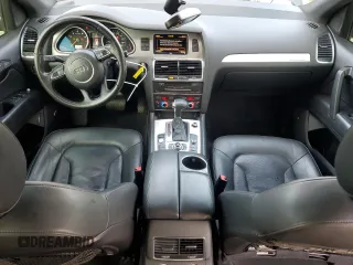 2012 Audi Q7 3.0T S line with VIN WA1DGAFE2CD003804, listed as a Copart auction lot 85985334 with 143,994 mi miles and Salvage Title. Bid and sale history available at carsss.com. Image 8.