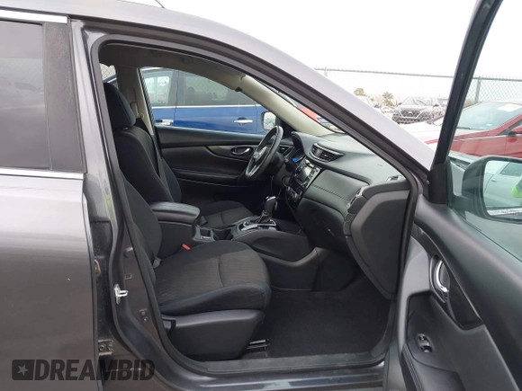 2017 Nissan Rogue SV with VIN 5N1AT2MT6HC842083, listed as a IAAI auction lot 41260224 with 64,013 mi miles. Bid and sale history available at carsss.com. Image 5.