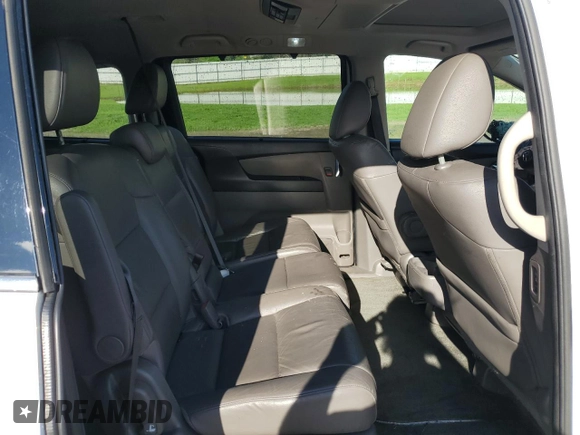 2016 Honda Odyssey Touring Elite with VIN 5FNRL5H90GB007492, listed as a Copart auction lot 55474445 with Not Provided miles and Salvage Title. Bid and sale history available at DreamBid. Image 11.