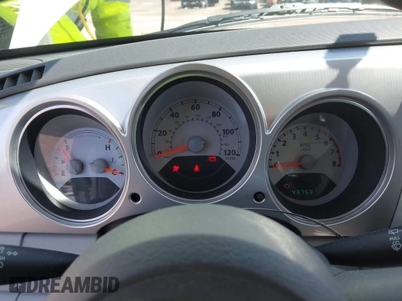 2006 Chrysler PT Cruiser with VIN 3A4FY48B56T359429, listed as a IAAI auction lot 41991425 with 43,753 mi miles. Bid and sale history available at carsss.com. Image 7.