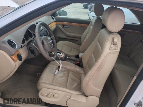 2007 Audi A4 2.0T z VIN WAUDF48H27K037497, wystawiony jako Copart lot #54057075 z przebiegiem 189 794 mil mil oraz Szkoda całkowita • Salvage title. Historia ofert i sprzedaży dostępna na DreamBid. Obrazek 7.