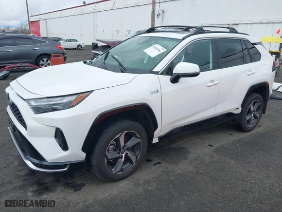 2024 Toyota RAV4 Prime SE with VIN JTMAB3FV7RD208692, listed as a IAAI auction lot 41569161 with NaN miles. Bid and sale history available at carsss.com. Image 22.