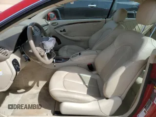 2008 Mercedes-Benz CLK 350 with VIN WDBTJ56H48F234136, listed as a Copart auction lot 70967244 with 63,501 mi miles and Salvage Title. Bid and sale history available at DreamBid. Image 7.