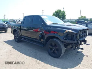 2019 Ram 1500 Big Horn with VIN 1C6RR7LT6KS747290, listed as a IAAI auction lot 42475076 with 25,407 mi miles and . Bid and sale history available at DreamBid. Image 1.