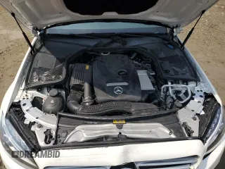 2018 Mercedes-Benz C 300 with VIN WDDWF4KB8JR316926, listed as a Copart auction lot 54015225 with 52,551 mi miles and Salvage title. Bid and sale history available at DreamBid. Image 11.