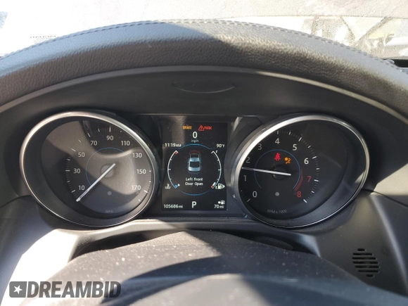 2016 Jaguar XF 35t Prestige with VIN SAJBK4BV6GCY17003, listed as a Copart auction lot 76336784 with 105,686 mi miles and Salvage Title. Bid and sale history available at carsss.com. Image 9.