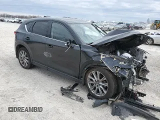 2020 Mazda CX-5 Grand Touring with VIN JM3KFADMXL0835481, listed as a Copart auction lot 44276955 with 36,862 mi miles and Salvage Title. Bid and sale history available at DreamBid. Image 4.