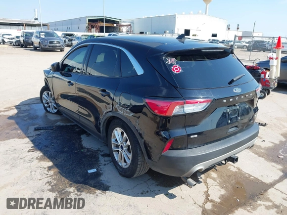 2020 Ford Escape SE with VIN 1FMCU0G61LUB77189, listed as a IAAI auction lot 41688121 with 101,407 mi miles and . Bid and sale history available at DreamBid. Image 3.