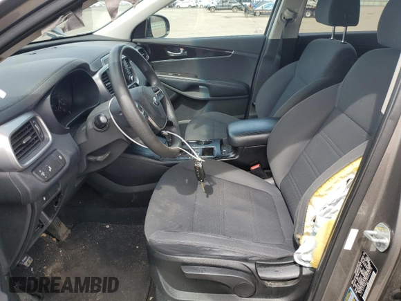 2019 Kia Sorento LX with VIN 5XYPGDA37KG454575, listed as a Copart auction lot 51808155 with 129,790 mi miles and Salvage Title. Bid and sale history available at carsss.com. Image 7.