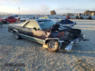1985 Chevrolet El Camino with VIN 3GCCW80H5FS902841, listed as a Copart auction lot 72969904 with 91,926 mi miles and Salvage Title. Bid and sale history available at carsss.com. Image 4.