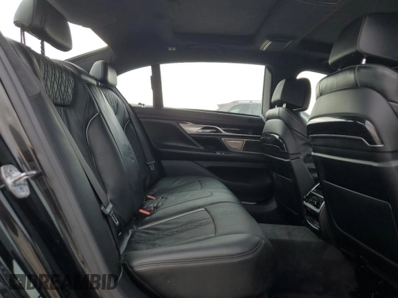 2022 BMW 7 Series 750i xDrive with VIN WBA7U2C08NCJ21887, listed as a Copart auction lot 86499504 with Not provided miles and Non repairable. Bid and sale history available at DreamBid. Image 11.