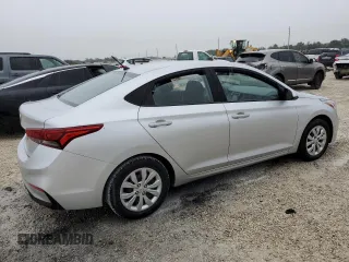 2020 Hyundai Accent SE with VIN 3KPC24A6XLE119512, listed as a Copart auction lot 72268422 with 44,853 mi miles. Bid and sale history available at carsss.com. Image 3.