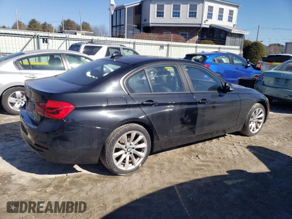 2018 BMW 3 Series 320i xDrive with VIN WBA8E5G58JNU47907, listed as a Copart auction lot 47214105 with 68,631 mi miles and Salvage Title. Bid and sale history available at carsss.com. Image 3.