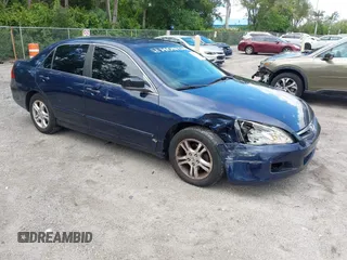 2007 Honda Accord LX SE with VIN 1HGCM56337A158578, listed as a IAAI auction lot 42557031 with 194,655 mi miles and . Bid and sale history available at DreamBid. Image 1.