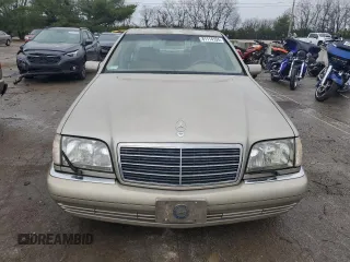 1999 Mercedes-Benz S-Class with VIN WDBGA43G6XA426256, listed as a Copart auction lot 81114194 with 135,960 mi miles and Clean Title. Bid and sale history available at carsss.com. Image 5.