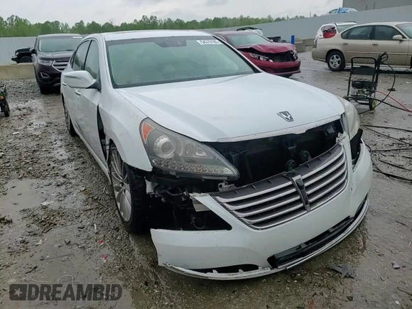 2014 Hyundai Equus Signature с VIN KMHGH4JH8EU079271, выставлен на аукционе Copart как лот 54319185 с пробегом 123 746 миль миль и Списание • Salvage title. История ставок и продаж доступна на DreamBid. Изображение 14.