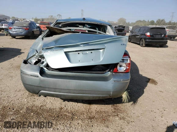 2007 Ford Five Hundred SEL with VIN 1FAHP24107G142207, listed as a Copart auction lot 75308824 with 0 mi miles and Non Repairable. Bid and sale history available at carsss.com. Image 6.