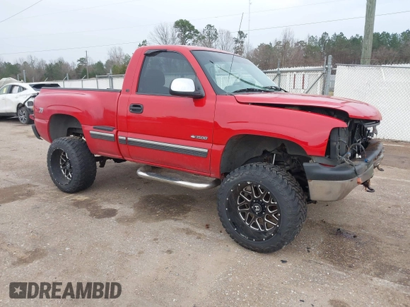1999 Chevrolet Silverado 1500 LS with VIN 1GCEK14T4XZ200041, listed as a IAAI auction lot 41475530 with 228,939 mi miles. Bid and sale history available at carsss.com. Image 1.