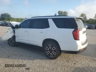 2021 GMC Yukon AT4 with VIN 1GKS2CKD7MR304131, listed as a Copart auction lot 67083384 with 44,714 mi miles and Salvage Title. Bid and sale history available at carsss.com. Image 2.