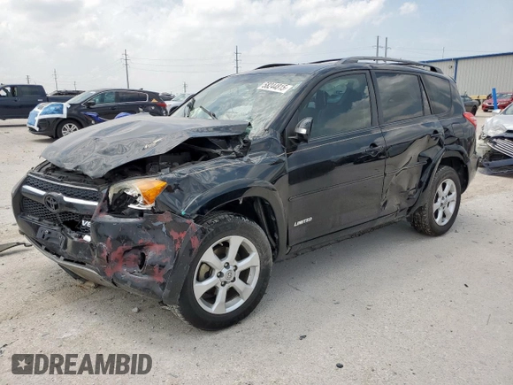 2010 Toyota RAV4 Limited with VIN JTMYK4DV2AD004281, listed as a Copart auction lot 58244815 with 137,913 mi miles and Salvage title. Bid and sale history available at DreamBid. Image 1.