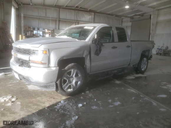 2016 Chevrolet Silverado 1500 Custom with VIN 1GCVKPEC0GZ336586, listed as a Copart auction lot 87905365 with 120,470 mi miles and Salvage Title. Bid and sale history available at carsss.com. Image 1.