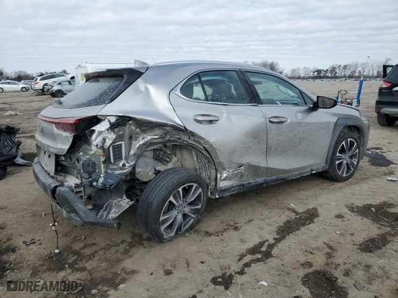 2022 Lexus UX with VIN JTHX3JBH6N2051446, listed as a Copart auction lot 42404335 with 26,866 mi miles and Salvage Title. Bid and sale history available at carsss.com. Image 3.