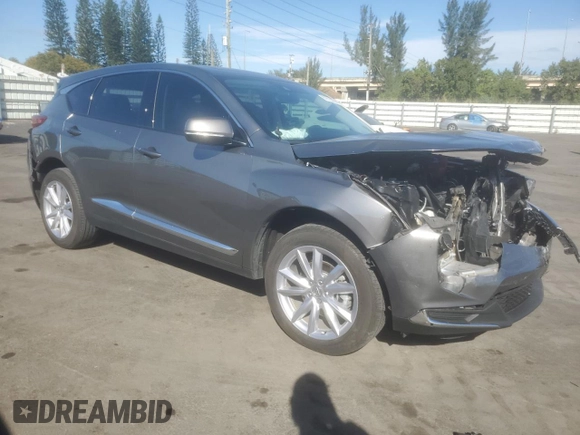 2023 Acura RDX with VIN 5J8TC2H33PL015651, listed as a Copart auction lot 87673595 with 18,486 mi miles and Salvage Title. Bid and sale history available at carsss.com. Image 4.