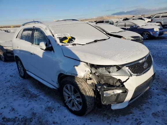 2013 Kia Sorento SX with VIN 5XYKWDA22DG378707, listed as a Copart auction lot 44451815 with 174,116 mi miles and Salvage Title. Bid and sale history available at carsss.com. Image 4.