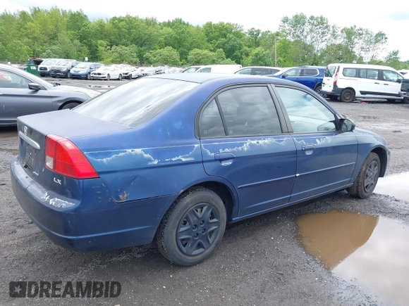 2003 Honda Civic LX z VIN 2HGES16513H593796, wystawiony jako IAAI lot #42352627 z przebiegiem 155 799 mil mil oraz . Historia ofert i sprzedaży dostępna na DreamBid. Obrazek 13.