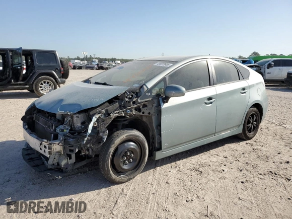 2015 Toyota Prius Four with VIN JTDKN3DUXF1873170, listed as a Copart auction lot 49973665 with 126,690 mi miles and Salvage Title. Bid and sale history available at carsss.com. Image 1.