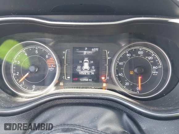 2019 Jeep Cherokee Latitude Plus with VIN 1C4PJMLBXKD233749, listed as a IAAI auction lot 41937698 with 103,988 mi miles and . Bid and sale history available at DreamBid. Image 7.