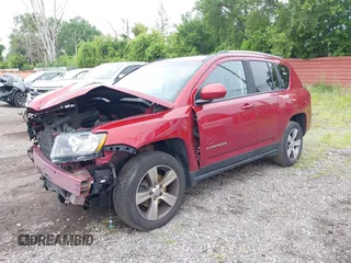 2016 Jeep Compass Latitude with VIN 1C4NJCEA3GD766040, listed as a IAAI auction lot 42667808 with 96,787 mi miles and . Bid and sale history available at DreamBid. Image 2.