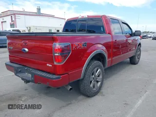 2013 Ford F-150 XL with VIN 1FTFW1ET2DKE38806, listed as a IAAI auction lot 42002353 with 106,073 mi miles. Bid and sale history available at carsss.com. Image 4.
