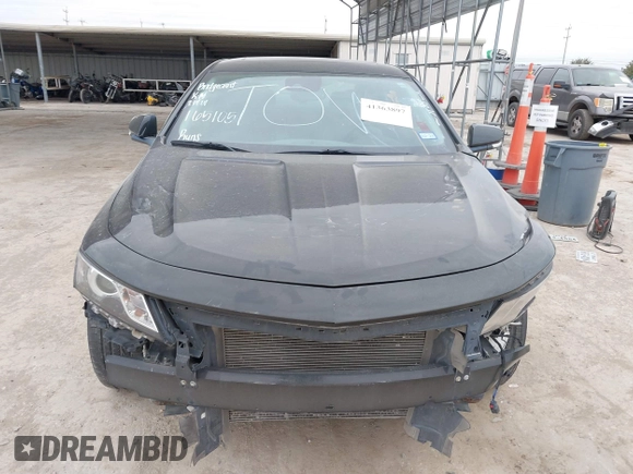 2016 Chevrolet Impala LTZ with VIN 2G1145S36G9165105, listed as a IAAI auction lot 41363897 with 54,346 mi miles. Bid and sale history available at carsss.com. Image 12.