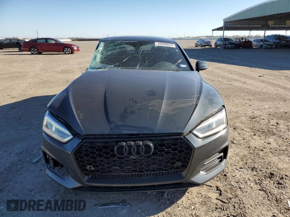 2019 Audi A5 Sportback Premium Plus with VIN WAUBNCF57KA098792, listed as a Copart auction lot 42698624 with 101,275 mi miles. Bid and sale history available at carsss.com. Image 5.