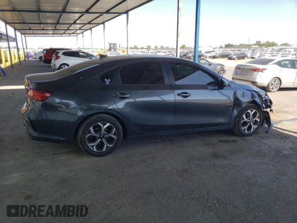 2021 Kia Forte LXS with VIN 3KPF24ADXME279287, listed as a Copart auction lot 58619325 with 83,255 mi miles and Salvage title. Bid and sale history available at DreamBid. Image 3.