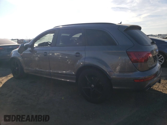 2012 Audi Q7 Prestige с VIN WA1WMAFE7CD010183, выставлен на аукционе Copart как лот 85345414 с пробегом 165 854 миль миль и Списание • Salvage title. История ставок и продаж доступна на DreamBid. Изображение 2.