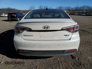 2016 Hyundai Sonata Hybrid Limited with VIN KMHE34L12GA031419, listed as a Copart auction lot 40901493 with 74,055 mi miles. Bid and sale history available at carsss.com. Image 6.