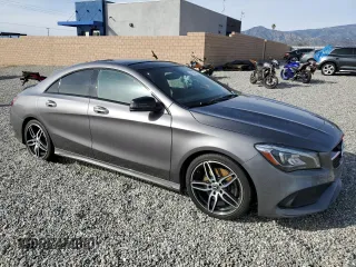 2018 Mercedes-Benz CLA with VIN WDDSJ4EB4JN697237, listed as a Copart auction lot 41661953 with 46,127 mi miles. Bid and sale history available at carsss.com. Image 4.