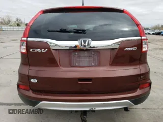 2015 Honda CR-V EX-L with VIN 5J6RM4H73FL009068, listed as a Copart auction lot 52908695 with 78,084 mi miles and Salvage Title. Bid and sale history available at carsss.com. Image 6.