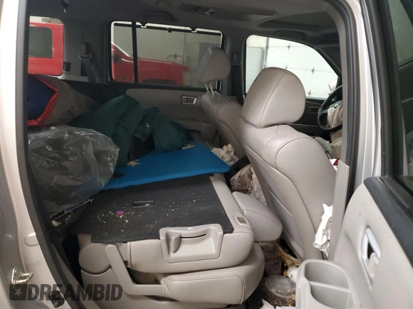 2014 Honda Pilot Touring with VIN 5FNYF4H95EB040840, listed as a Copart auction lot 45274255 with Not Provided miles and Salvage Title. Bid and sale history available at DreamBid. Image 11.