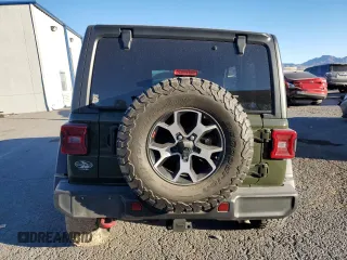 2021 Jeep Wrangler Unlimited Rubicon with VIN 1C4HJXFN9MW584171, listed as a Copart auction lot 78895184 with Not Provided miles and Salvage Title. Bid and sale history available at DreamBid. Image 6.