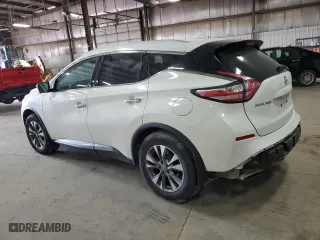 2017 Nissan Murano SL with VIN 5N1AZ2MH6HN194517, listed as a Copart auction lot 52495975 with 78,046 mi miles and Salvage Title. Bid and sale history available at carsss.com. Image 2.